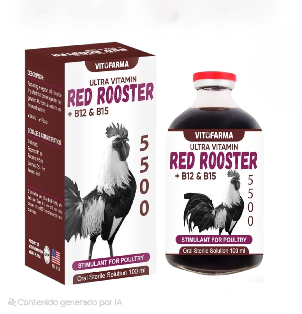 B12 5500 100 ml Restorative 근육 질량 Rooster SUPLEMENTO NUTRICIONAL ENERGIZANTE CON ACTIVADOR METABOLICO를 위한 최선 무게 훈련 지원 부스터