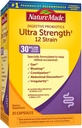 Nature Made Ultra Strength 12 Strain Digestive Probiotics, 여성 및 남성 프로바이오틱스, 25 Probiotics, 25 Day Supply