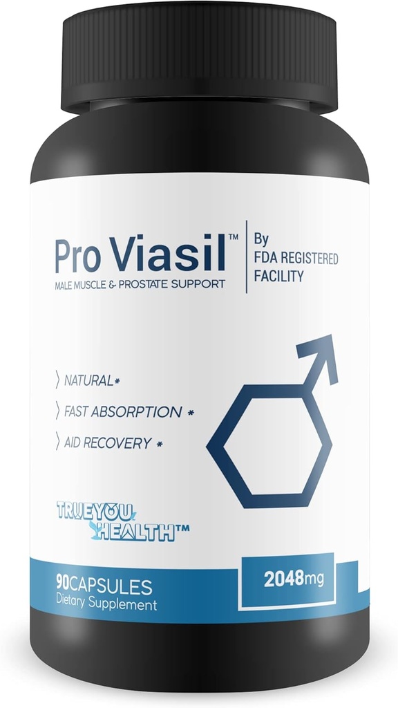 Pro Viasil Prostate Support - Natural Antioxidant & Turmeric Formula의 전립선 건강을 촉진 - 아연이있는 남성을위한 프로 Viasil 알약 - 비타민 D 및 녹차와 건강한 전립선 기능을 촉진