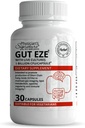 Rawleigh Gut Eze : 30 캡슐, 남성 및 여성을위한 매일 채식 Probiotic, 1 억 CFU / 모자, Microbiome 기반, SCFA 생산 + Gut, Digestive, Immunity, Appetite & Lipid 지원, 비 GMO