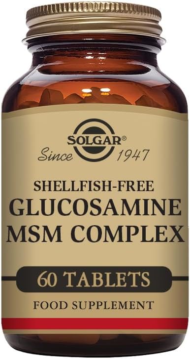 Solgar Glucosamine MSM 복합 정제, 60 개