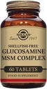 Solgar Glucosamine MSM 복합 정제, 60 개
