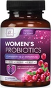 여성 소화 건강 지원을위한 Probiotics - 60 억 CFU 여성 프로바이오틱스, pH 균형을위한 16 Strains, Gut Health, Urinary & Immune 지원을위한 Cranberry와 질 지원 - 60 캡슐
