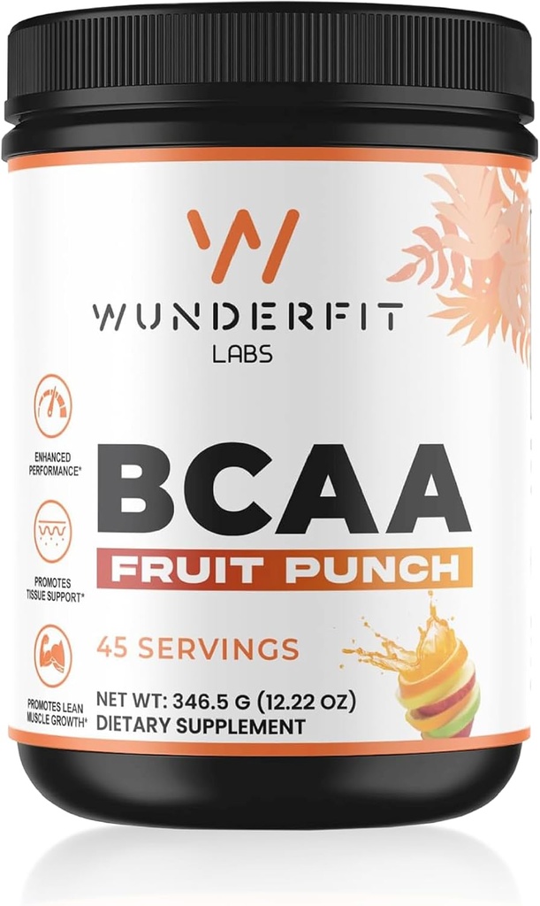 BCAA (지방 펀치), 분말, 45의 서빙