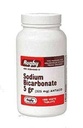 럭비 나트륨 BICARB 5GR TAB 나트륨 BICARBONATE-325 MG 백색 1000의 정제 UPC 305361046101