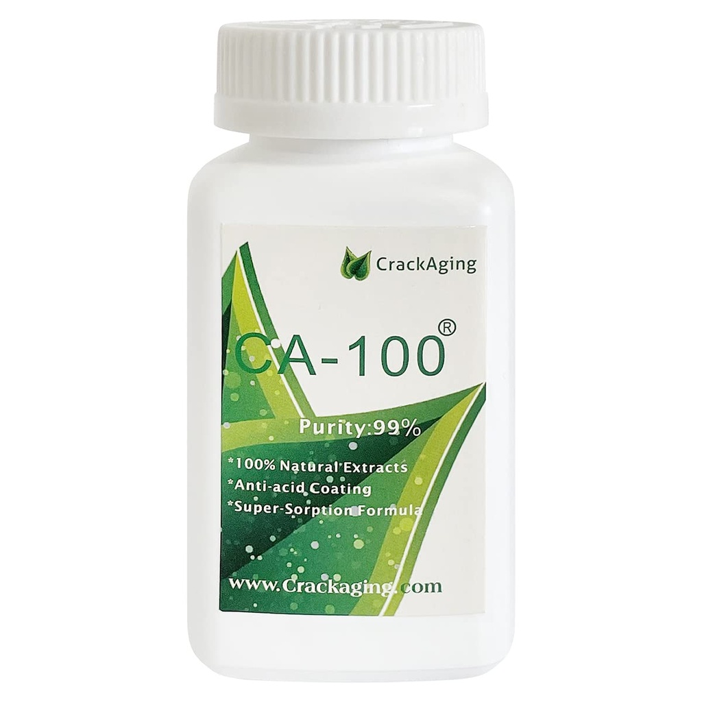 금기 100% 자연적인 최고 흡수 Cycloastragenol CA-100 25mg/Cap 15caps | 노화 방지 활성화 Telomerase 힘 Faction Youthfulness Longevity 고전적인 보충교재