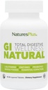 Natures Plus GI Natural Total Digestive Wellness - 90 Bi-Layered Tablets, L-Glutamine, Probiotics, Prebiotics & Enzymes - 글루텐 무료 - 90 총 서빙
