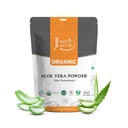 그냥 Jaivik 100 % 유기 알로에 Vera 분말 - 227g / 0.5 LB USDA 유기 인증 (알로에 Barbadensis)