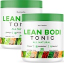 (2 팩) Lean 몸 Tonic 분말, Lean 몸 Tonic의 LeanBody 분말, LeanBodyTonic의 Lean 몸 분말, Lean 몸 Tonic 분말 진보된 공식, Lean 몸 분말 2 달 동안 모든 자연적인, 60의 서빙