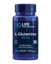 생활 연장 L 글루타민, 500 mg L 글루타민, 아미노산, 지원 근육 건강 및 면역력, 글루텐 자유로운, 비 GMO, 100 채식 캡슐