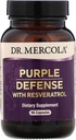 Mercola 박사, Resveratrol과 보라색 방어, 90 캡슐