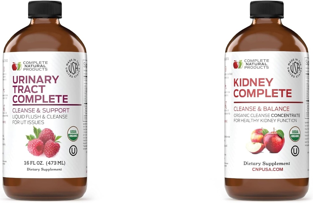 완전한 자연적인 제품 Urinary Tract 완전한 16oz & Kidney 완전한 16oz 뭉치