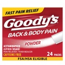 Goody의 뒤와 몸 진통 분말, 24의 ct (1의 포장)