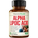 알파 Lipoic 산 – Nerve와 뇌 건강을 위한 높은 힘 650mg ALA 보충교재, 산화 방지제 지원 및 건강한 노후화 원조 – Vegan & 비 GMO – 알파 Lipoic 산 600mg – 60의 캡슐 보다는 더 강한
