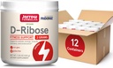 Jarrow Formulas D-Ribose Powder - 200g - 규정식 보충교재 지원 근육 회복, 에너지 및 내구시간 - 100 % 순수 - Vegan - Non-GMO - 약 90 인분, 12 팩