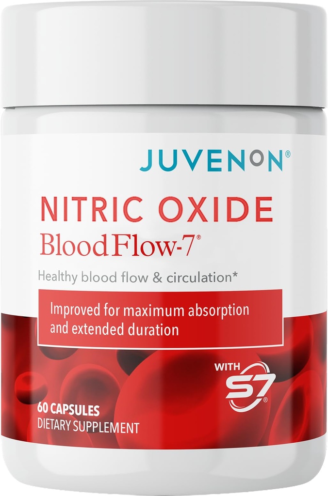 Juvenon BloodFlow-7 Nitrosigine을 가진 산화물 보충교재