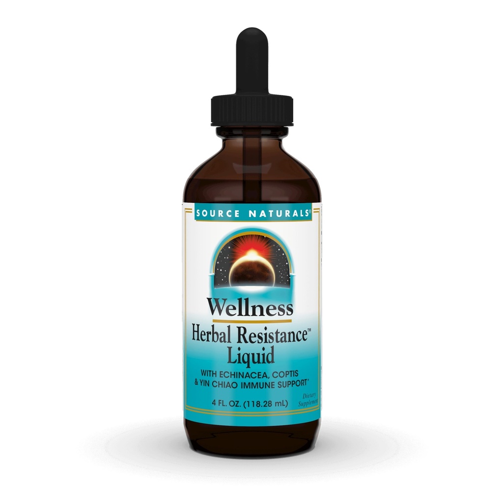 Echinacea, Elderberry 및 Yin Chiao - 4 유동성 Oz를 가진 근원 자연적인 건강 초본 저항 액체 면역성 방위 보충교재 및 면역성 승압기