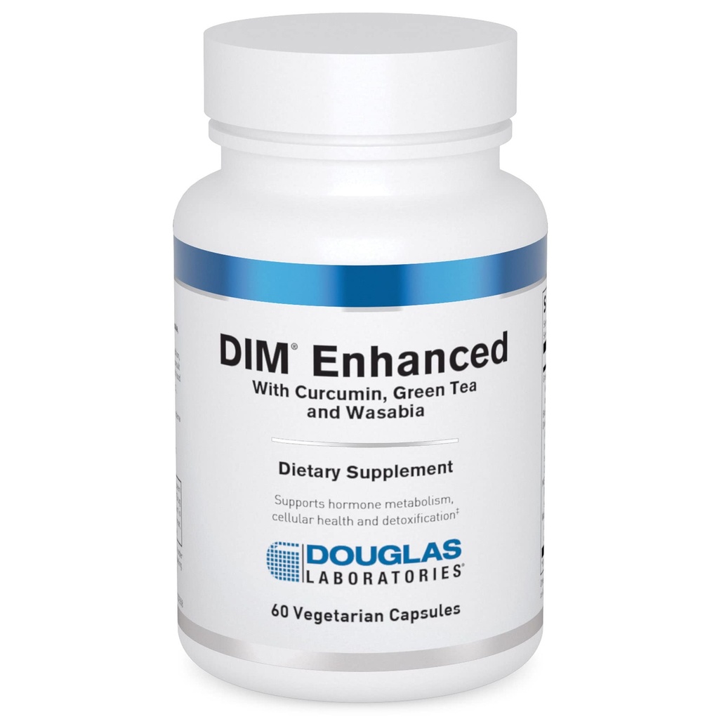 Douglas Laboratories DIM 강화 - 지원 호르몬 균형, 세포 건강 및 해독 * - 산화 방지제, 녹차 추출물 & 와사비 - 60 채식 캡슐