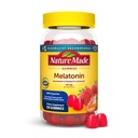 Nature Made Melatonin 10 mg per 서빙 Gummies, 성인 최대 힘 노출량, 100% 약 자유로운 수면 원조, 120 조사, 60 일 공급