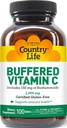 국가 생활은 Bioflavonoids, 칼슘, 마그네슘, 칼륨을 가진 비타민 C 1000mg를 버팁니다 - 면역 지원, Vegan 캡슐, 글루텐 자유로운, Stomach에 Gentle - 100개의 정제