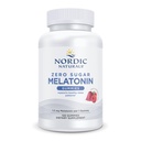 Nordic Naturals Zero Sugar Melatonin Gummies, Raspberry - 120 Gummies - 1.5 mg Melatonin - 훌륭한 맛 - 휴식 수면, 산화 방지제 지원 - Non-GMO, Vegan - 120 서빙