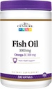 21세기 물고기 기름 1000 mg Softgels, 300-Count (포장 3)