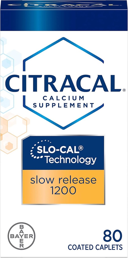 Citracal 칼슘 + D Slw 크기 80ct Citrical 칼슘 + D 80 조사 (포장 4)