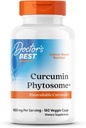 의사 최고의 Curcumin Phytosome, Bioavailable Curcumin, Non-GMO, 글루텐 무료, Soy Free, Vegan, 1000mg, 180 Veggie Caps