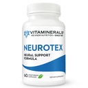 Vitaminerals® 119 NeurotexTM | 신경 시스템 지원 및 스트레스 완화 | Calm Mind | Positive Mood | 60 채식 캡슐
