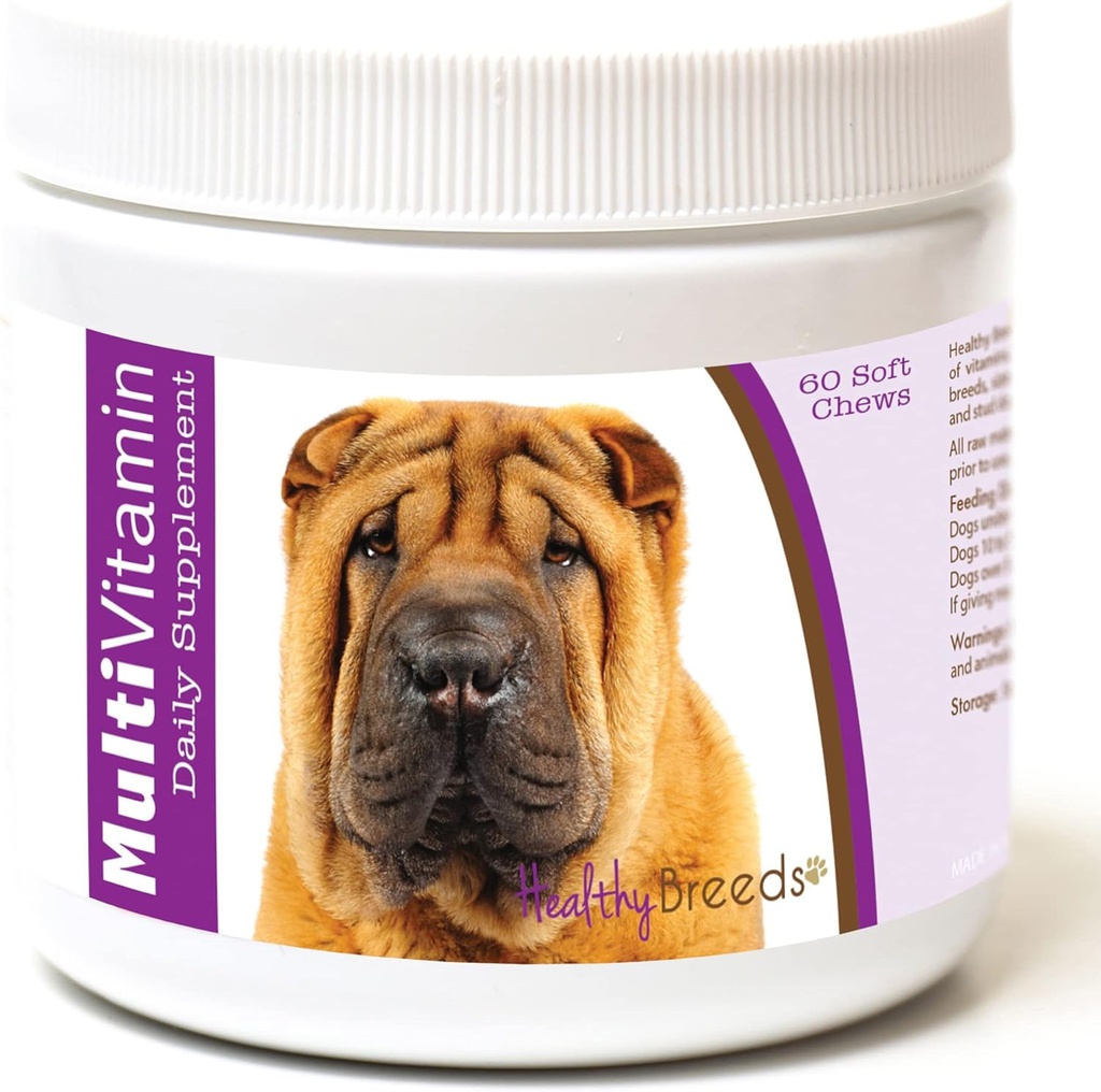 건강한 Breeds 중국 Shar Pei 다 비타민 연약한 Chews 60 조사