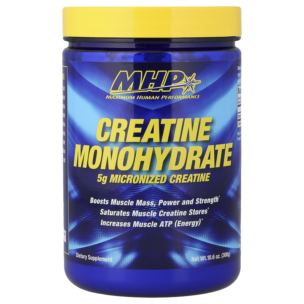 최대 인간 성능 Mhp Micronized Creatine, 300 g