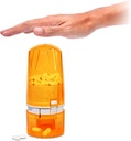 알약 분배기 - 성인 및 노인을위한 약물 홀더 - 잠금 기능 - 관절염 친화적 인 - One Push, One Pill - Effortless & Hygienic - 75 Round Tablet