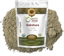Organic Way Gokshura Powder (Tribulus Terrestris) - 유기농 및 고셔 인증 | 원시, 비 GMO 및 글루텐 무료 | USDA 인증 | 원산지 - 인도 (1LBS / 16Oz)