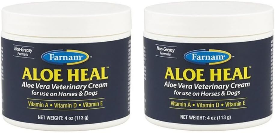 (2 팩) Farnam Aloe Heal Veterinary 크림