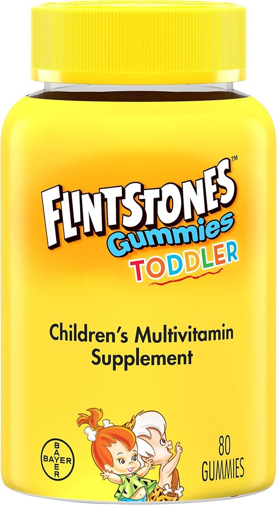 플린트 스톤 아이들의 완전한 Multivitamin 보충교재 Gummies - 70 ct의 6 팩