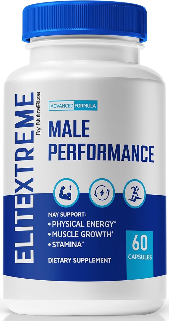 EliteXtreme 남성 보충교재, EliteXtreme 남자 알약, 남자를 위한 모든 자연적인 규정식 캡슐, 전반적인 건강을 위한 1200 MG Multivitamins, 엘리트 Xtreme 검토 (60의 캡슐)
