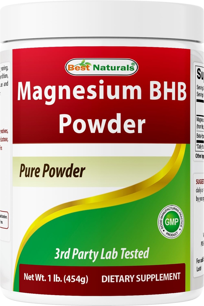최고의 자연 마그네슘 BHB 분말 1 Lb