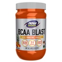 지금 음식 스포츠 영양, BCAA 폭발 분말, 5 g BCAA, 100 mg 카페인, 열대 펀치, 600-Grams