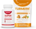 Humann SuperBeets Beet 뿌리 캡슐과 심황 Chews