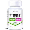 Healthfare Vitamin B1 100mg | 60 캡슐 | 티아민 보충 | 지원 전체 건강 | 비 GMO | 글루텐 무료 (60 캡슐)