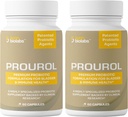 Prourol는 Urinary Health, Bladder Support, Immune Boost, Frequent Urination Relief, UTI Health, Natural Ingredients, Daily Health Support-2 Bottles - 120 Count에 대한 PROBIOTIC 보충 특허