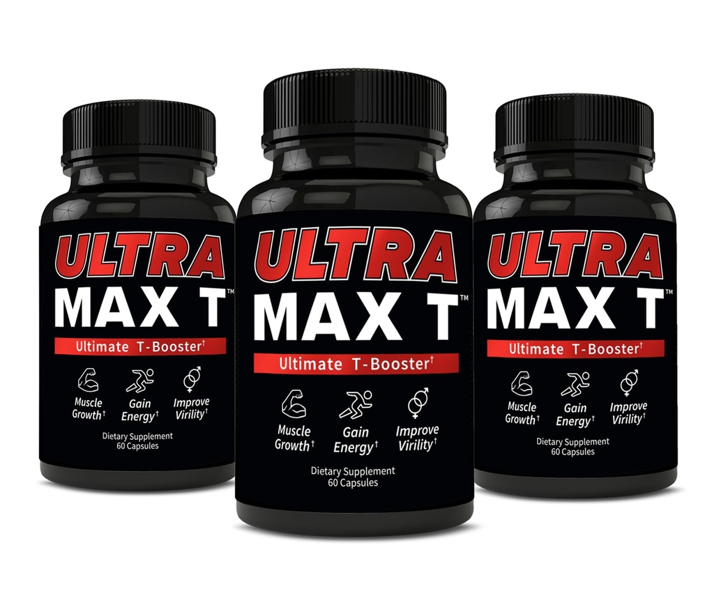 Andro400 UltraMax T - 남성 및 여성을위한 고급 테스토스테론 지원 - Tongkat Ali 200 : 1, D-Aspartic Acid, Garcinia Cambogia, ForsLean® - 180 캡슐, 90 일 공급