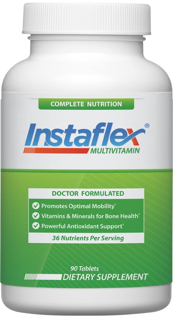 Instaflex Multivitamin - 합동 지원 보충교재, 지원 Mobility 및 뼈 건강, 90의 정제