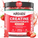 140 조사 크레아틴 Monohydrate Gummies, 5000mg 크레아틴 Monohydrate L-Taurine를 가진 여자 & 남자를 위한 설탕 Gummies, 근육 힘, 근육 회복, 글루텐 빌더, 에너지 부스트