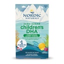 Nordic Naturals Zero Sugar Children's DHA 채식주의자 Gummy Chews - 열정 과일 레몬 맛 - 30 Gummies - 아이 두뇌를위한 채식 조류 오일 오메가-3 보충 - 30 서빙