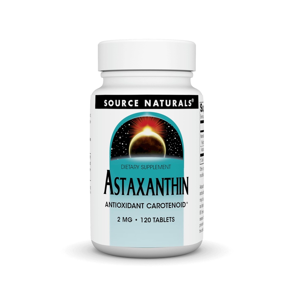 근원 자연적인 Astaxanthin, 산화 Carotenoid*, 2mg - 120의 정제