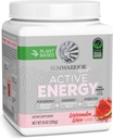 Sunwarrior Plant-Based Preworkout Powder Hydration Blend | 코코넛 워터 버섯 혼합 소이 무료 설탕 무료 글루텐 무료 유제품 무료 | Watermelon Wave 30 서빙 | 스포츠 활성 에너지