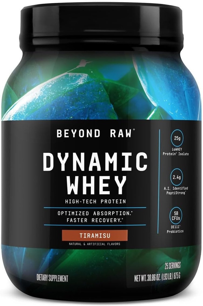 Raw Dynamic Whey High-Tech Protein을 넘어 Tiramisu (25 인분)