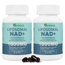 Liposomal의 NAD+ Nicotinamide Riboside, Trans Resveratrol, Trimethylglycine, Replaces NMN, Boost NAD+, Aging Defense, 셀룰러 에너지, 120 Softgels를 가진 보충교재 1800 mg