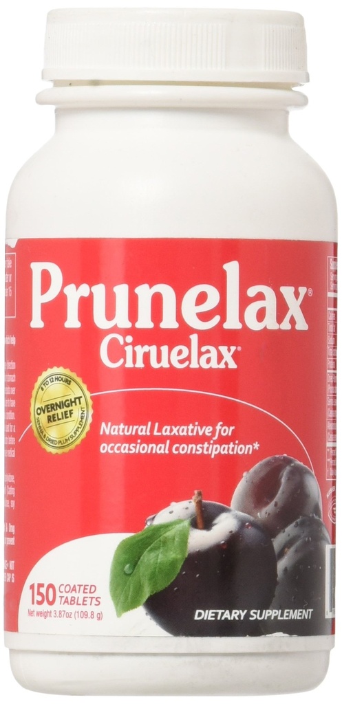 Prunelax Ciruelax Laxative, 정제 150 ea